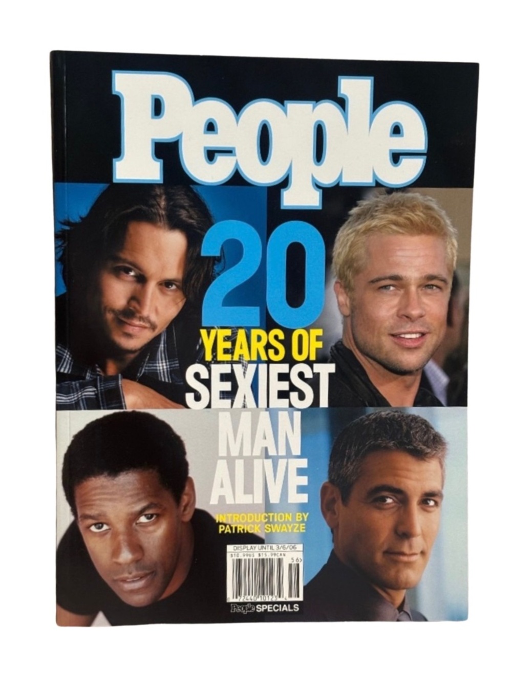 People “20 Years Of Sexiest Man Alive” 2006 Collector’s Edition Magazine - Rare